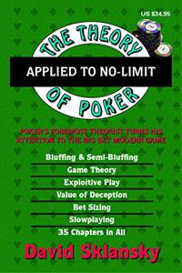 Theory of Poker Applied to No-Limit