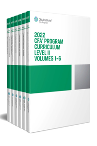 2022 Cfa Program Curriculum Level II Box Set