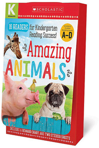 Amazing Animals A-D Kindergarten Box Set: Scholastic Early Learners (Guided Reader)