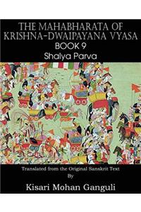 Mahabharata of Krishna-Dwaipayana Vyasa Book 9 Shalya Parva