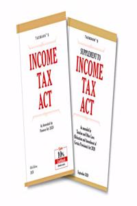 Taxmann's Income Tax Act with Supplement-As Amended by The Taxation and Other Laws (Relaxation and Amendment of Certain Provisions) Act 2020 (September 2020 Edition)