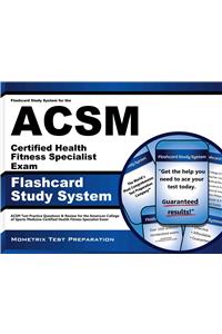 Flashcard Study System for the ACSM Certified Health Fitness Specialist Exam