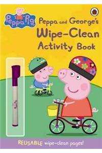 Peppa Pig: Peppa and George's Wipe-Clean Activity Book