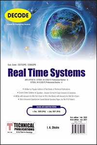 Decode Real Time Systems for JNTU-H 16 Course (IV - II-CSE - CS852PE)
