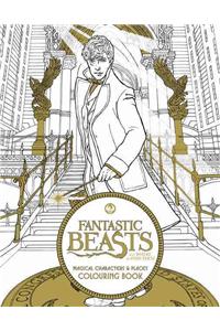 Fantastic Beasts and Where to Find Them: Magical Characters and Places Colouring Book