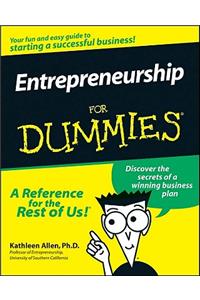 Entrepreneurship For Dummies