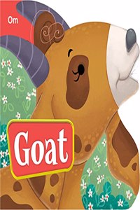 Cutout Board Book : Goat
