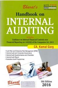 Handbook on Internal Auditing