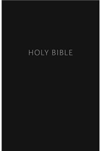 NKJV, Pew Bible, Large Print, Hardcover, Black, Red Letter, Comfort Print