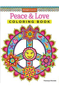 Peace & Love Coloring Book