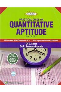 Padhuka's Practical Guide on Quantitative Aptitude for CA CPT