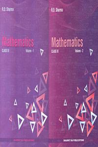 Mathematics for Class 11 (set of 2 volumes) Examination 2021-22: Vol. 2