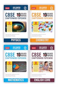 Cbse Champion Combo Physics, Chemistry, Mathematics, English Class 12