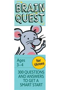 Brain Quest for Threes Q&A Cards