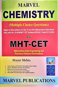 Marvel Chemistry MCQs for MHT-CET - 2021 Edition