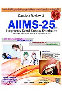 Complete Review of AIIMS - 25 Years : Postgraduate Dental Entrance Examination