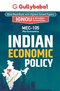 MEC-105 Indian Economic Policy