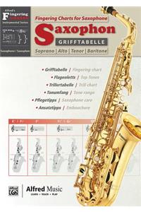 Grifftabelle Für Saxophon [Fingering Charts for Saxophone]