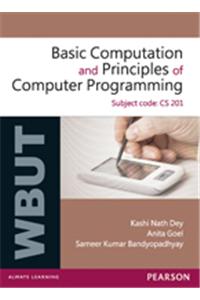 Basic Computation and Principles of Computer Programming (WBUT)