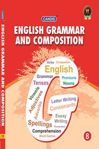Evergreen Candid English Grammar and Composition: Class- 8