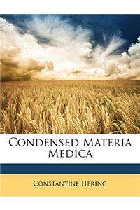 Condensed Materia Medica