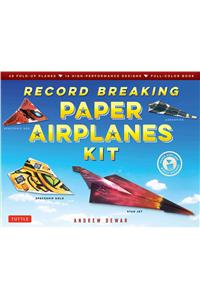 Record Breaking Paper Airplanes Kit