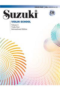 Suzuki Violin School 4 + CD