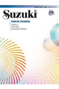 Suzuki Violin School 4 + CD