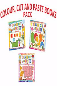 Colour, Cut and Paste Pack (3 Titles)