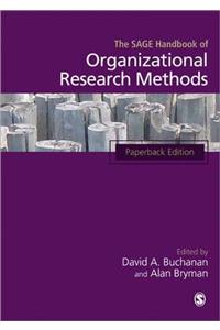 Sage Handbook of Organizational Research Methods