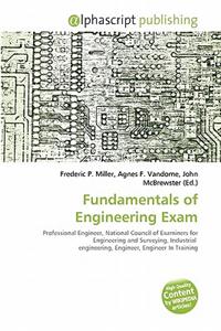 Fundamentals of Engineering Exam