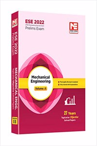ESE 2022: Preliminary Exam: Mechanical Engineering Objective Solved Papers Vol-II