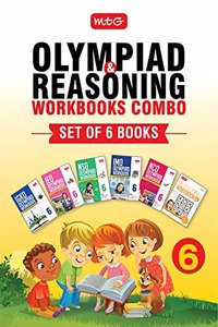 Class 6: Work Book and Reasoning Book Combo for NSO-IMO-IEO-NCO-IGKO