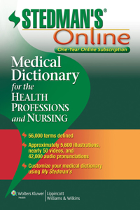 Stedman's Medical Dictionary for the Health Professions and Nursing Online