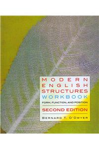 Modern English Structures Workbook - Second Edition