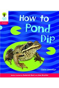 Oxford Reading Tree: Level 4: Floppy's Phonics Non-Fiction: How to Pond Dip