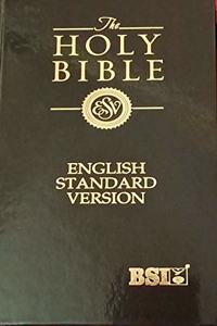 The HOLY BIBLE ESV Version Classic Look Regular Print containing Old and New Testament