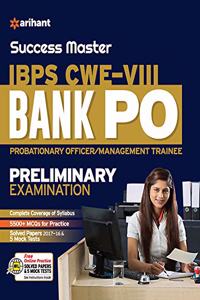Success Master IBPS CWE-VIII Bank PO (PO/MT) Preliminary Examination 2018