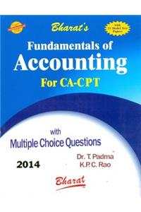 Fundamental Of Accounting For CA-CPT