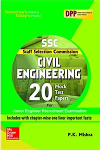 SSC Civil Engineering 20 Mock Test Papers