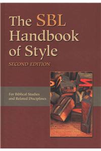 Sbl Handbook of Style