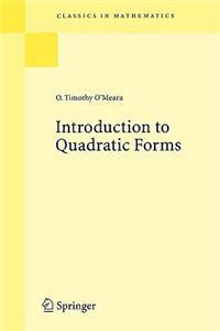 Introduction to Quadratic Forms