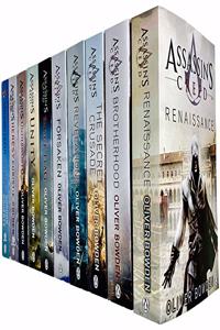 Assassins Creed Official 10 Books Collection Set (Books 1 - 10) (Renaissance, Brotherhood, Secret Crusade, Revelations, Unity, Underworld, Heresy, Odyssey & MORE!) Paperback