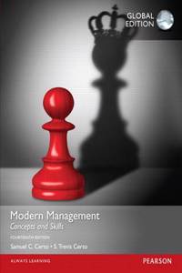 Modern Management: Concepts and Skills, Global Edition