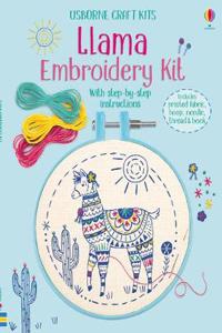 Embroidery Kit: Llama