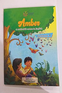 Indiannica Learning's Amber A Multi-Skill Course in English Workbook Class 4