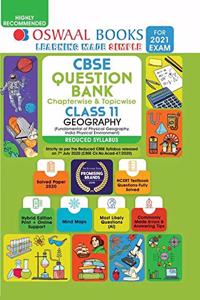 Oswaal CBSE Question Bank Class 11 Geography (Reduced Syllabus) (For 2021 Exam)