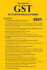 GST Bareacts With Rules & Forms 2021