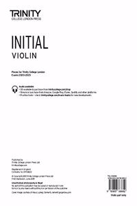 Trinity College London Violin Exam Pieces 2020-2023: Initial (part only)