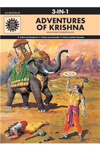 Adventures of Krishna: 3 in 1 (Amar Chitra Katha)